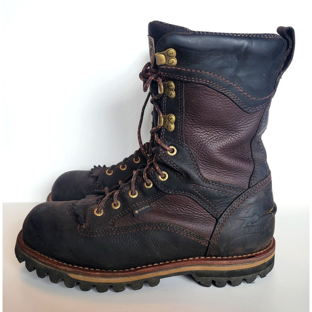 Irish Setter 880 Logger Boot Men’s Size 8.5 D Leather Insulated Steel Toe